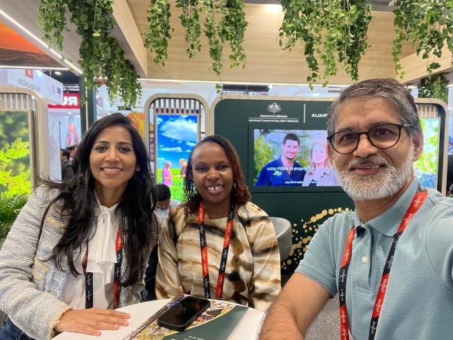 Anjina Saddul et Junaid Muslun au Gulfood 2026