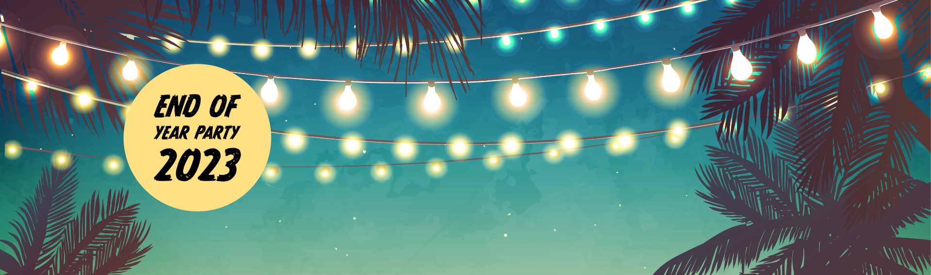 End of year Tropical party