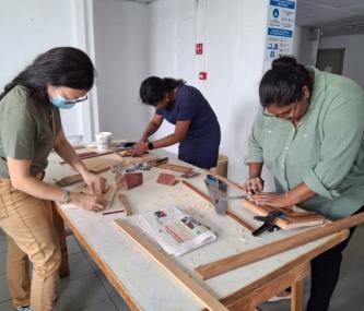 Atelier Wood Repair avec The Repair Collective